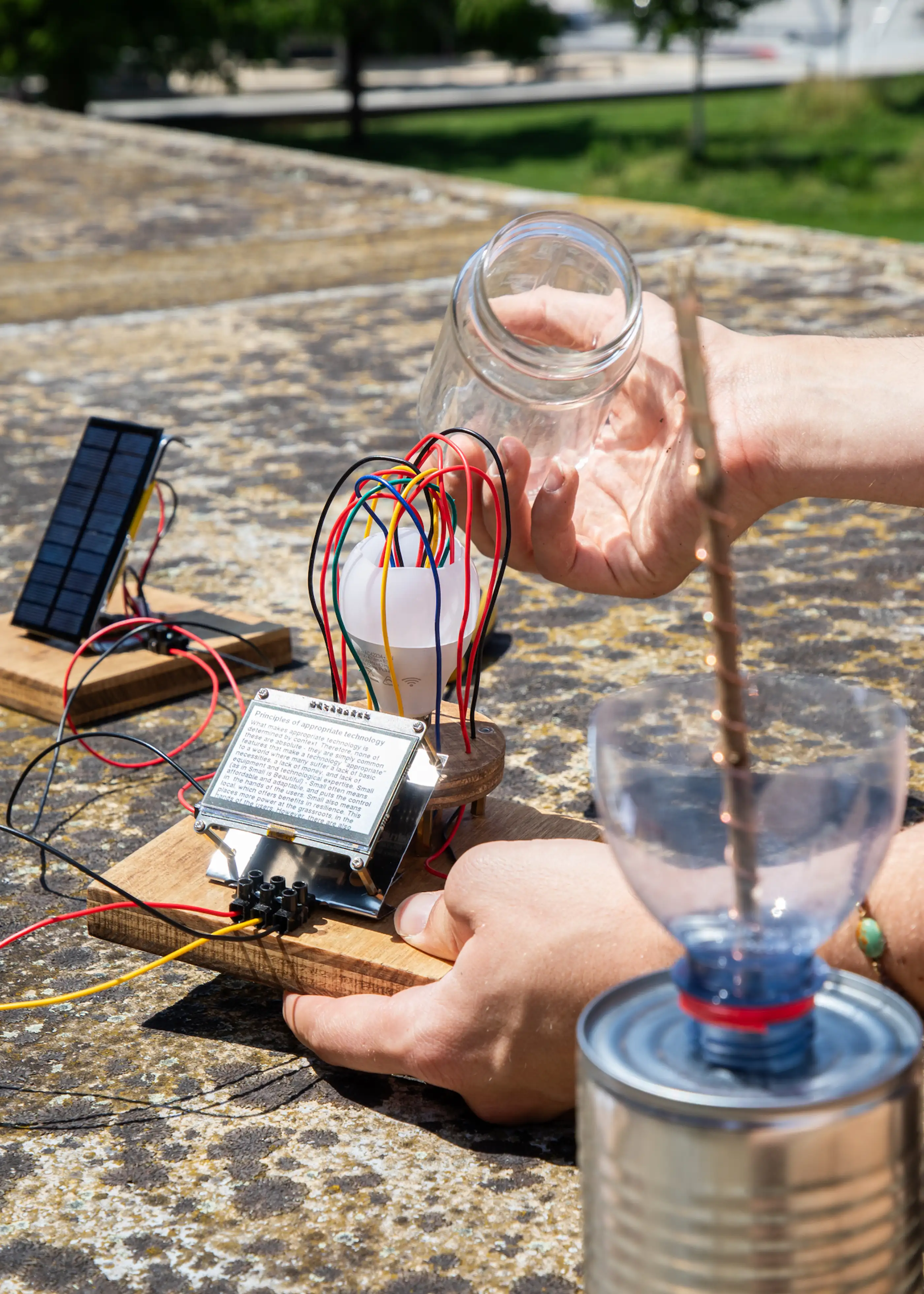 Project "Net Weaving for Beginners", Design Fiction